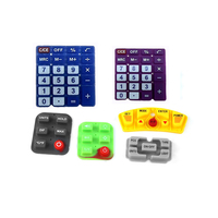 Bouton de remplacement rond en caoutchouc de silicone pour clavier à membrane - Durable, personnalisable OEM/ODM