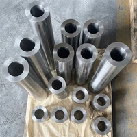 Pasokan Pabrik ASTM B338 Gr1 Gr2 Gr5 Gr7 Gr9 TA1 TA2 TC4 Tabung Titanium Seamless Berbagai OD Ketebalan Dinding Tersedia di Stok