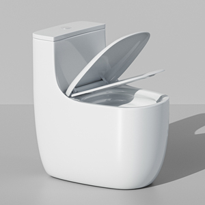 Thiết kế mới phong cách đơn giản WC thiết bị vệ sinh tầng gắn nước Closet nhà vệ sinh <span class=keywords><strong>commode</strong></span> phòng tắm gốm một mảnh nhà vệ sinh bát - Product Image 2