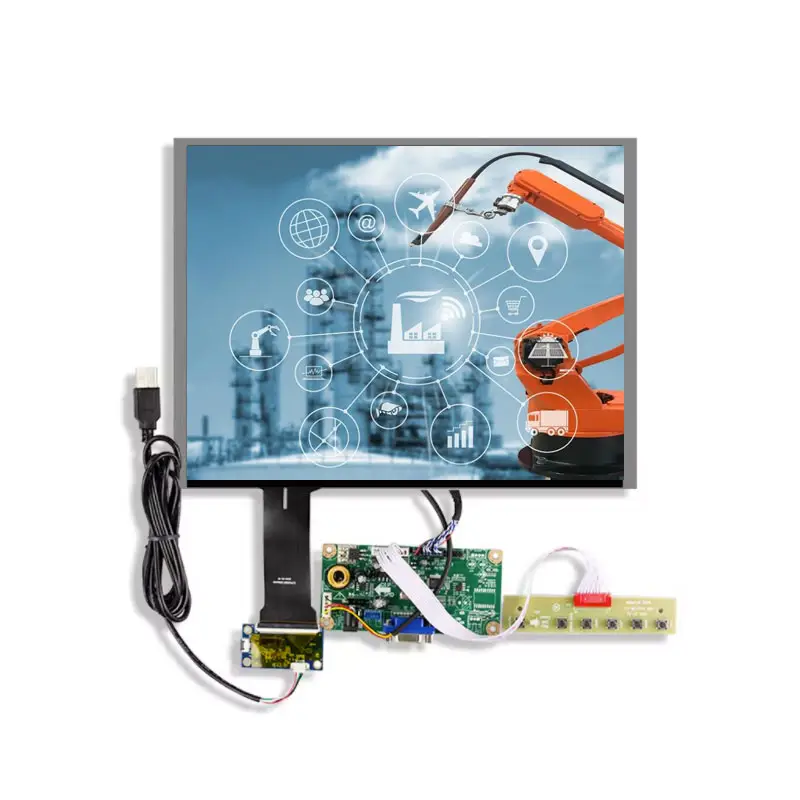 TFT LCD Display 12.1 Inch M121GNX2 R1 LVDS 1024 RGB *768 High Resolution Full Viewing Angle LCD Screen LCD Display