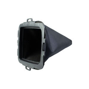 Poignée de levier de vitesses manuelle à 5 vitesses FCGSK avec cache-poussière, couvercle de coffre noir argenté pour Ford Fiesta 2008 2012 - Product Image 5