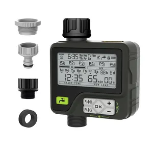 Good Supplier Automatic Garden Irrigation Water Timer Hose Tap Timer Controller With Rain Sensor Function
