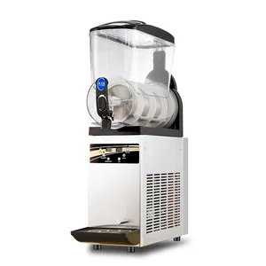 Ucuz fiyat tek/çoklu tankı elektrikli dondurma Slush makinesi ticari Smoothie makinesi Milkshake ve Slush makinesi