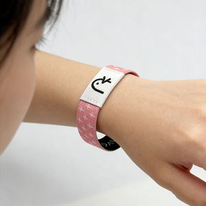 Factory Custom Logo Reusable Wrist Bands <b>Smart</b> Rfid Nfc Access Control <b>Bracelet</b> Stretchy Elastic Woven NFC Wristband - Product Image 2