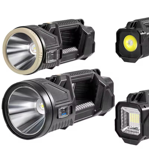 Led Outdoor Bright Flashlight Emergency Camping Charging Portable <b>Fire</b> Patrol Fishing Searchlight - Product Image 5