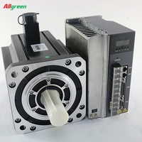 130ST-M15025 Torsi Tinggi 3.8KW 220V 3 Fasa AC Servo Motor Drive Kit 15N.m 2500rpm dengan Kabel untuk Mesin CNC