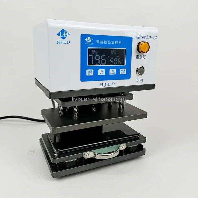 Universal Mobile Phone Repair Press Air Operated LCD Screen & Housing Pressure Holding Tool with Mold Kit