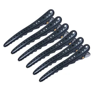 YS.Alligator Hair Clip 6 Pack Professional Duck Bill Aluminum Clips for Styling Sectioning