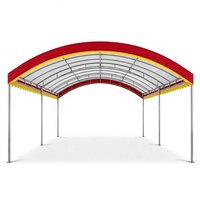 Tente de réception personnalisée imperméable, auvent de fête, abri événementiel en acier et PVC Oxford, gazebo pour mariage, OEM ODM, célébration