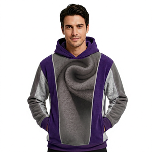Sudadera con Capucha Unisex con Alas de Ángel de Pedrería, Manga Raglán, 100% Algodón, Corte Holgado, Ropa de Invierno - Product Image 6