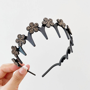 Diadema de Mariposa y Flores Exquisita y de Diseño de Nicho Popular, Diademas de Lujo Ligero para Mujer, Joyería al por Mayor de Moda - Product Image 5