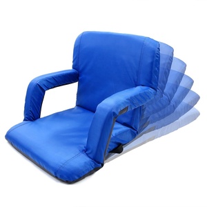 Folding and Reclining Yoga Meditation <strong>Floor</strong> Chair <strong>Seat</strong> with Back Support - Product Image 1