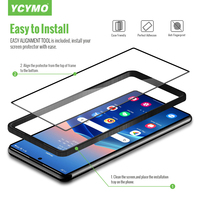 2 Packs de protection d'écran en verre trempé pour Samsung Galaxy S25 S24 S23 Ultra Plus Edge Android Phones