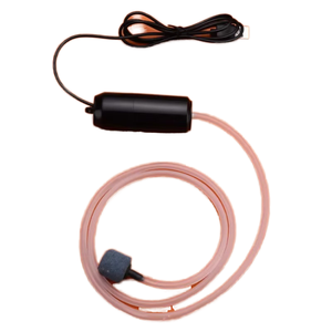 Aquariumbeluchtingspomp - milieuvriendelijk plastic, super stil, USB-aangedreven, 3 uitlaten, 1,5L, inclusief luchtsteen, flexibele slang, 1 jaar garantie - Product Image 3