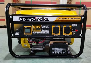 Générateur d'essence portable 3kw 5kw 6kw 7kw 8kw 2500w 3000w avec fil de cuivre et grands générateurs de carburant pour la maison - Product Image 3