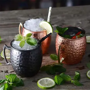 Tasse de luxe en acier inoxydable Moscow Mule