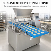 Nouvelle machine à biscuits entièrement automatique en acier inoxydable 304, haute efficacité, multifonction, outil de dépose, pétrin pour pâte à cupcakes
