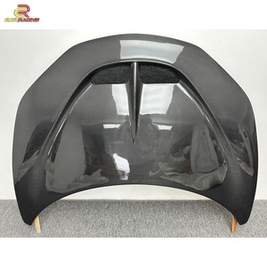 Speciale Style Wet Carbon Fiber Front <b>Hood</b> Bonnet for Ferrari 458 Italia Spider and Speciale 2011-2016 <b>Engine</b> Cover Car Parts - Product Image 3