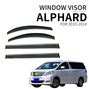 Factory Directly Sell High End Injection Deflector Window Visor for TOYOTA ALPHARD 2010-2014 - Product Image 1