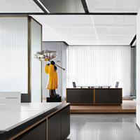 Mobilier de bureau sur mesure, solution complète d'aménagement d'espace commercial, service de conception EPC clé en main, conception graphique