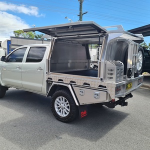 HERUI Customized Aluminum Truck UTE Canopy High Hood Waterproof Heavy Duty Dustproof <b>Tool</b> <b>Box</b> Powder Coated Lockable 2.5mm/3.0mm - Product Image 2