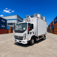 Camion frigorifique léger HLW Euro 3, transmission automatique, caisse isotherme intégrée, options de température multiples, usage urbain