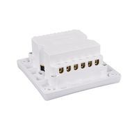 Interrupteur à télécommande de type 86, 4 canaux 600W/par ligne LED, AC 110-240V, certifié CE, finition blanche pour la domotique moderne