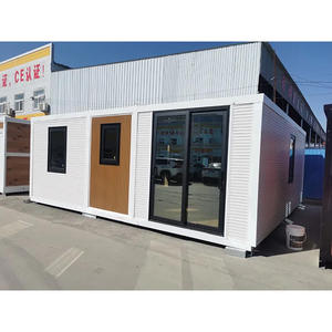 Edificio de oficinas de contenedor expandible duradero para dormitorio, apartamento, casa, hoteles, villas, hecho de panel sándwich para uso en centro comercial - Product Image 1