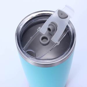 20oz Powder-Coated 304 Stainless Steel Vacuum Insulated Hot/Cold Car <b>Mug</b> Beer Tumbler Portable 6 Hours <b>Thermal</b> for - Product Image 2