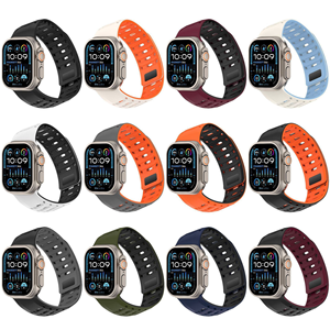Correa Deportiva de Silicona con Borde Biselado Personalizada para IWatch 11 10 - Product Image 2