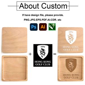 Factory Cup <b>Mat</b> Bulk Natural Wooden Coasters with Laser Engraving Logo Wood Coasters Walnut Bamboo Custom Logo <b>Round</b> Blank Gift - Product Image 3