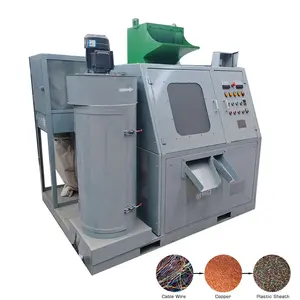 Mini Small Model 400 Waste Electric Wire Copper Rice Granulator Equipment Cable Wire Recycling Machine