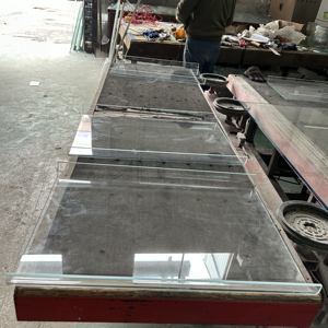 Panneau incurvé plat sur mesure pour porte, fenêtre, rideau de <span class=keywords><strong>douche</strong></span>, mur, salon, verre trempé à chaud de 4 mm à 18 mm - Product Image 5