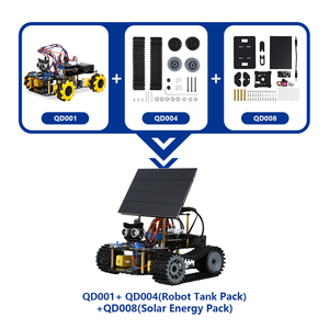 Kit de suivi solaire DIY ACEBOTT pour projet Arduino, kits éducatifs STEM pour enfants - Product Image 3