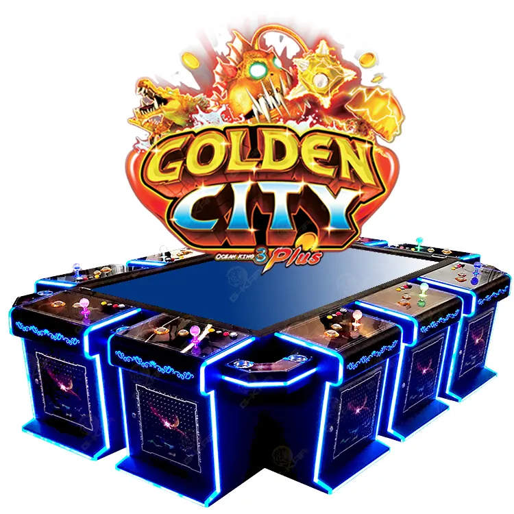 2024 máquina de Juego de pesca más nueva Software de mesa de pescado Golden City