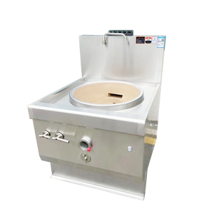 VICTORY KITCHEN Double poêle Shell en acier inoxydable Équipement de cuisine commercial Boîtier de poêle alimenté au gaz pour une utilisation en plein air dans les hôtels - Product Image 5