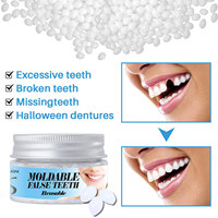 Perles de réparation de dents temporaires manquantes dents réutilisables cassées dent dentaire moulable dent prothèse dentaire remplissage faux outils de dents