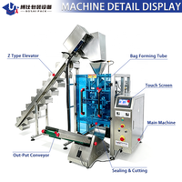 Machine d'emballage verticale semi-automatique facile à utiliser pour nouilles de riz, scellage et découpe de sachets, machine d'emballage de sachets VFFS