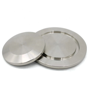 304 Stainless Steel KF Vakum Kosong Flange Pelat Buta untuk Padat End Cap Flange Baffle Pelat Vakum Flange Fitting - Product Image 6