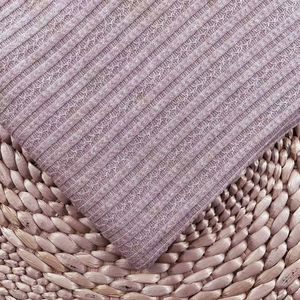 Tela de Cachemira sintética para otoño/primavera de mujer Capas base Mangas cortas y chalecos de punto acanalado - Product Image 3