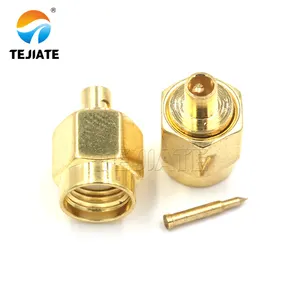 SMA-JB2 rf coaxial Straight Male Antenna Cannon D-sub Waterproof Cable battery Connector 9p 3pin