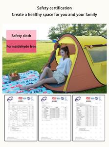 Tienda <span class=keywords><strong>de</strong></span> campaña automática para niños, toldo grande e instantáneo para exteriores, impermeable, alta calidad - Product Image 5