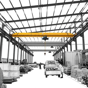 LD Single Girder Overhead Crane with PLC Control System Smart Electric Bridge Crane 10 Ton Industrial Crane - Product Image 1
