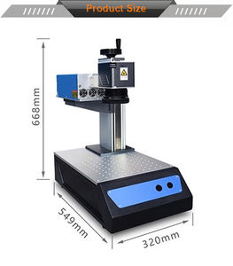 Nueva Actualización 5W máquina de marcado láser UV 355nm láser UV para PVC plástico vidrio PCB fruta <span class=keywords><strong>ropa</strong></span> marcado multifuncional marcado - Product Image 5