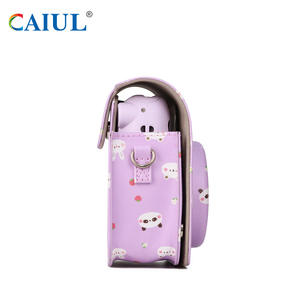 <span class=keywords><strong>Pauli</strong></span> Mini11/9/8/12/CUKY PU Retro Camera Bag Protección digital púrpura para equipos de video y cámara - Product Image 4