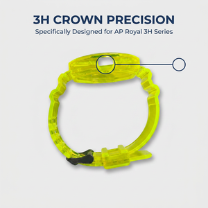 <span class=keywords><strong>Bracelet</strong></span> de montre de remplacement en TPU pour <span class=keywords><strong>Swatch</strong></span> AP Royal Pop Series Glacier Transparent 3H Side Crown Sport Band - Product Image 4