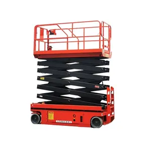 4-18m Manual Moving Mini One Man Lift Hydraulic Electric Aerial mini Mobile Scissor Lift