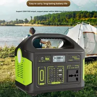 Station d'alimentation portable solaire domestique extérieure 300W DC Lithium-Ion UPS pour stockage d'énergie et alimentation de secours