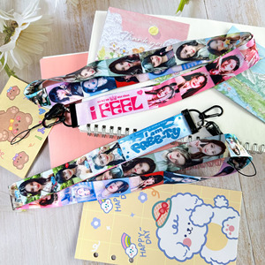 Correa para el Cuello con Cordón para Teléfono Móvil del Grupo Idol de KPOP <span class=keywords><strong>G</strong></span>(<span class=keywords><strong>I</strong></span>)<span class=keywords><strong>DLE</strong></span> <span class=keywords><strong>I</strong></span> FEEL, Venta al por Mayor - Product Image 1
