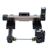 Module de table coulissante à courroie synchrone Mjunit Xz Axis, pour mouvement linéaire transversal, pulvérisation électrique automatique et mouvement alternatif haute vitesse